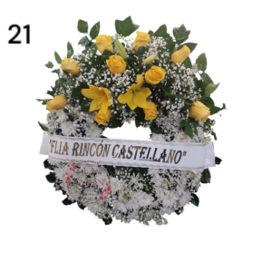 corona fúnebre