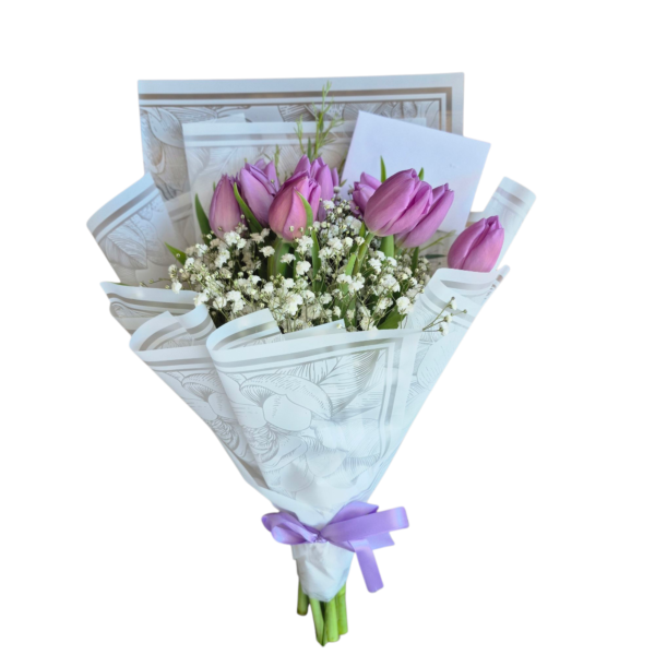 Hermoso 10 tulipanes