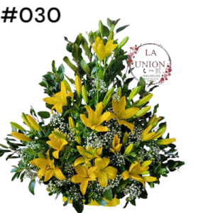 Arrimo de lilium amarillo