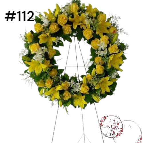 corona fúnebre