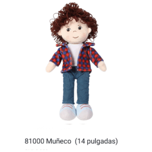 hermoso muñeco sin sonido