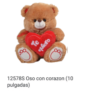 bello oso con corazón