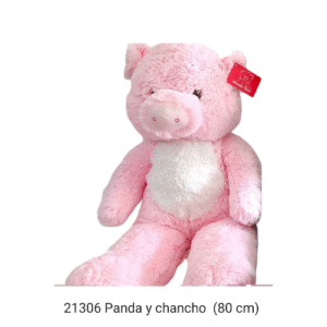 hermoso chancho rosado