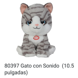hermoso gato con sonido
