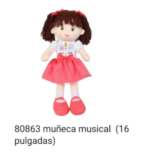 hermosa muñeca musical