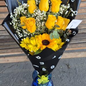 Hermoso Ramo con florero