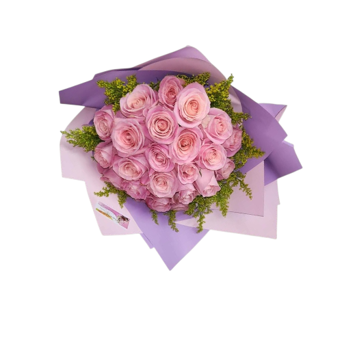 HERMOSO DETALLE DE 22 ROSAS