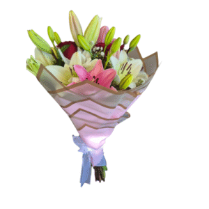 RAMO DE MANO CON 12 FLORES