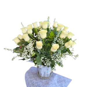 HERMOSA  PECERA 25 ROSAS