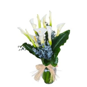 10 HERMOSAS CALAS EN FLORERO  ZAMARITANO